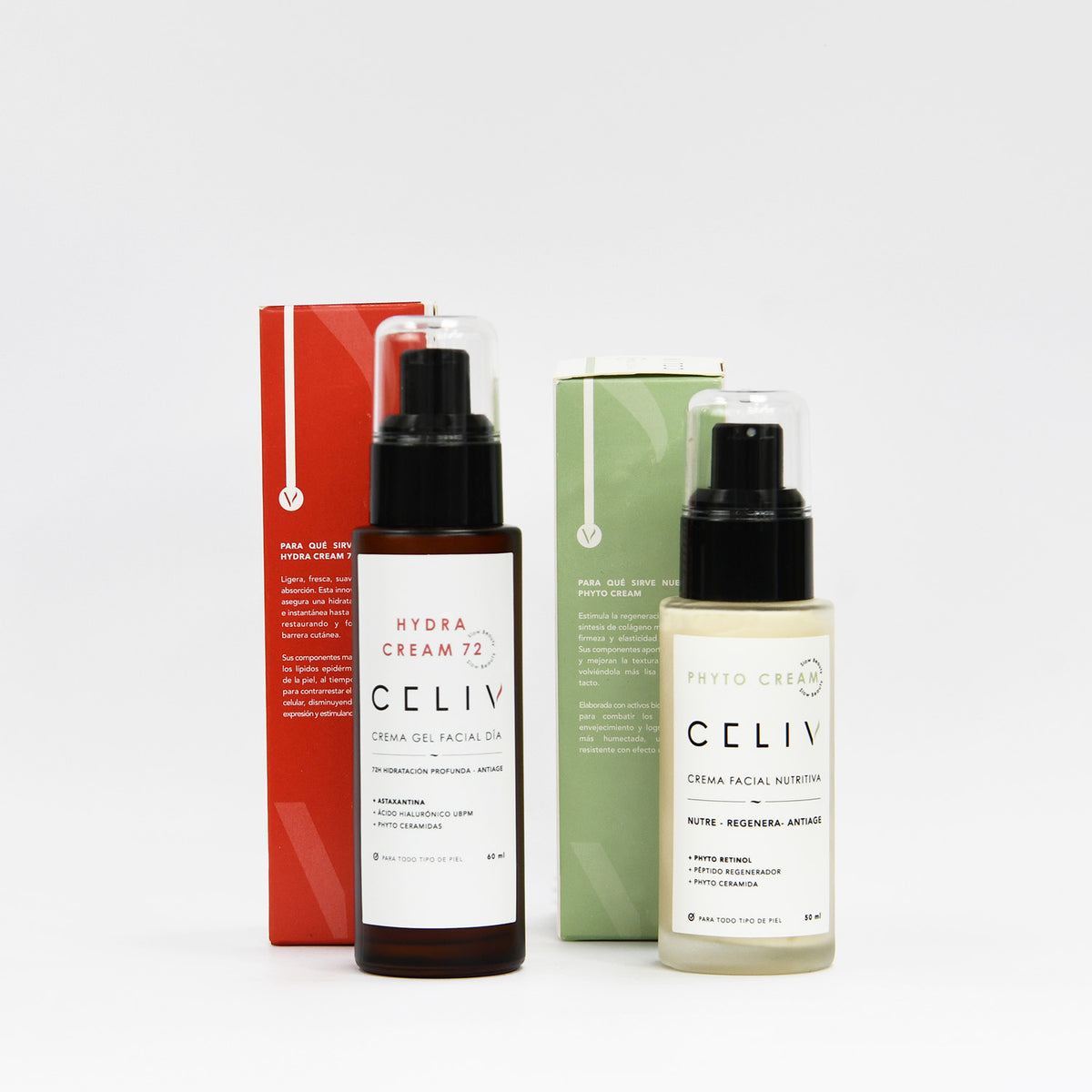 PACK HIDRATACIÓN AM/PM: Crema Hidratante AM + Crema Nutritiva PM
