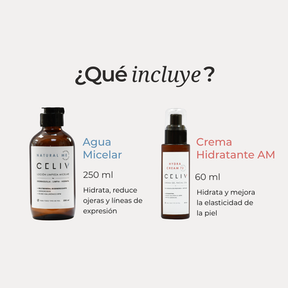 PACK DÚO EQUILIBRIO: Limpieza + Crema Hidratante AM