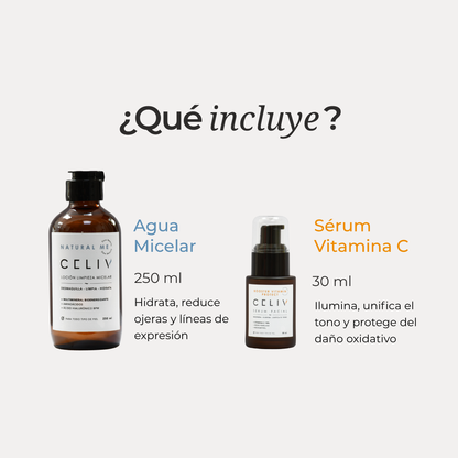 PACK ANTI ACNÉ: Limpieza + Sérum Vitamina C