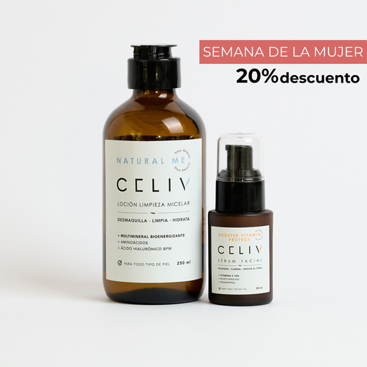 PACK ANTI ACNÉ: Limpieza + Sérum Vitamina C