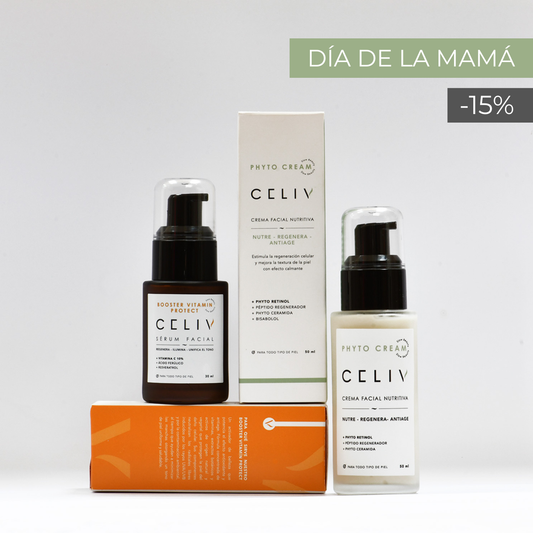 PACK COLÁGENO + Envío Gratis: Sérum Vitamina C + Crema Nutritiva PM