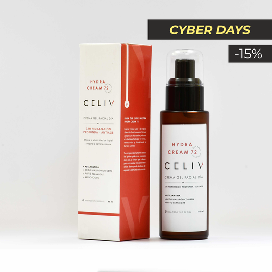 Crema Facial Hidratante AM - Hydra Cream 72  [60 ml]