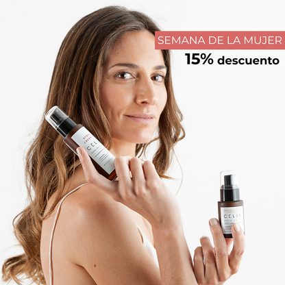 PACK DEFENSA ANTIAGE: Sérum Vitamina C + Crema Hidratante AM