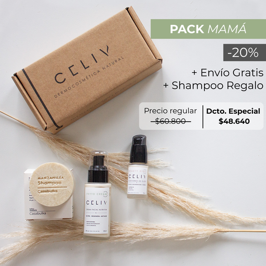 PACK MAMÁ + Envío Gratis + Shampoo de Regalo