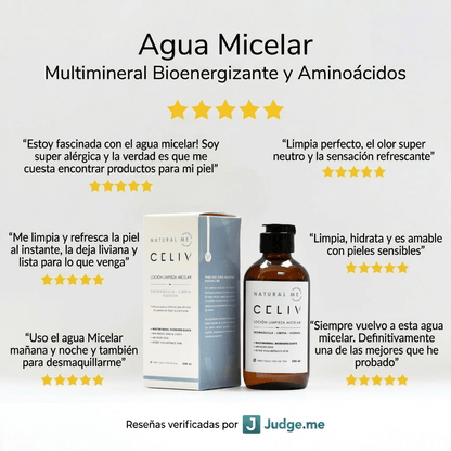 Agua Micelar - Natural Me [250 ml] - CELIV