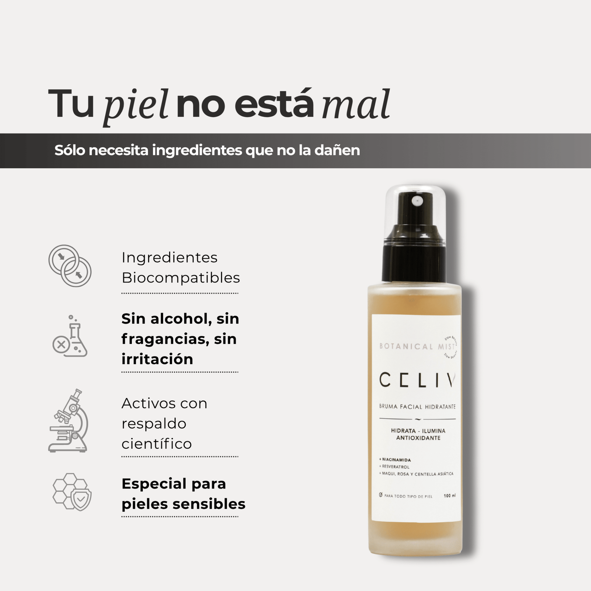 Bruma Facial - Botanical Mist [100 ml] - CELIV