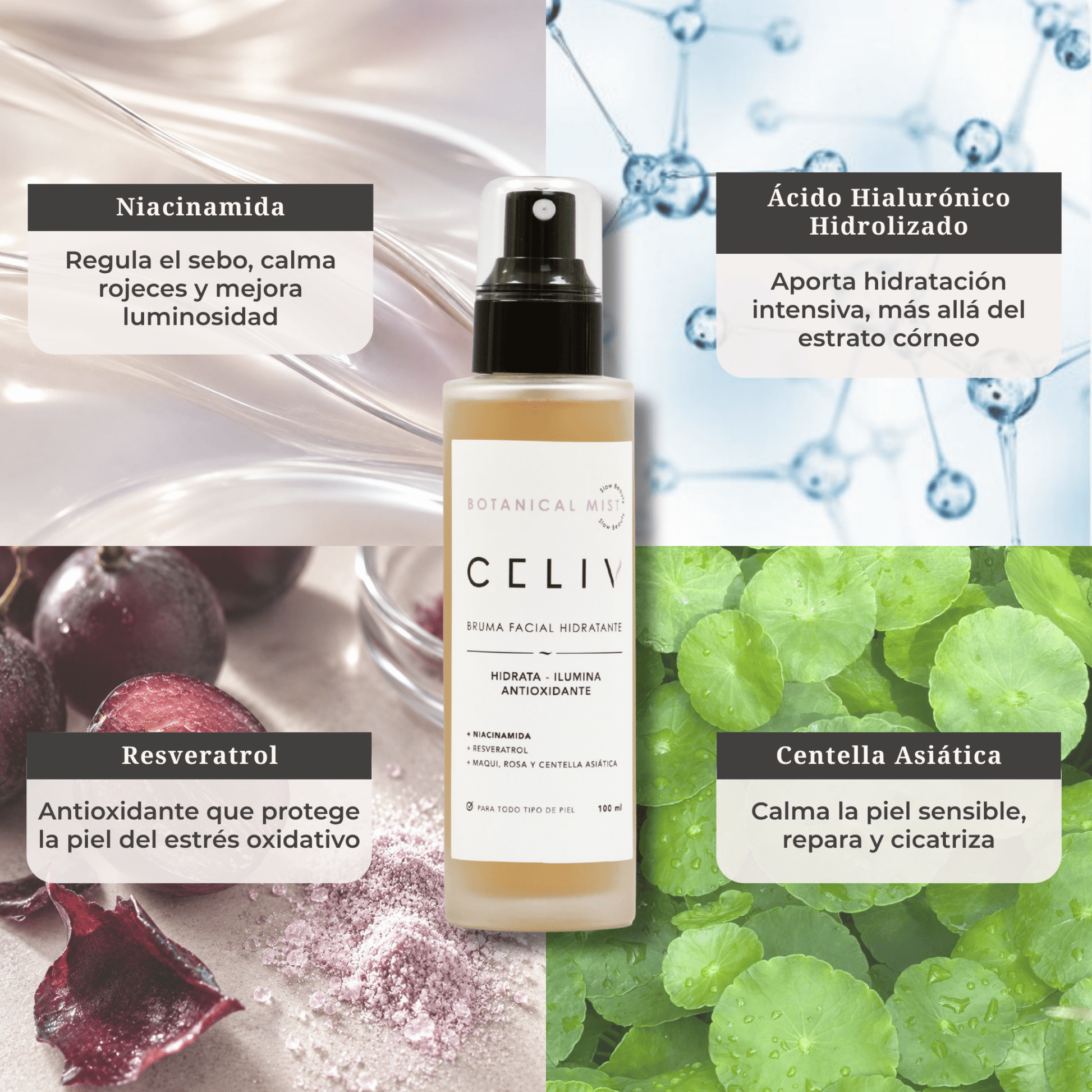 Bruma Facial - Botanical Mist [100 ml] - CELIV