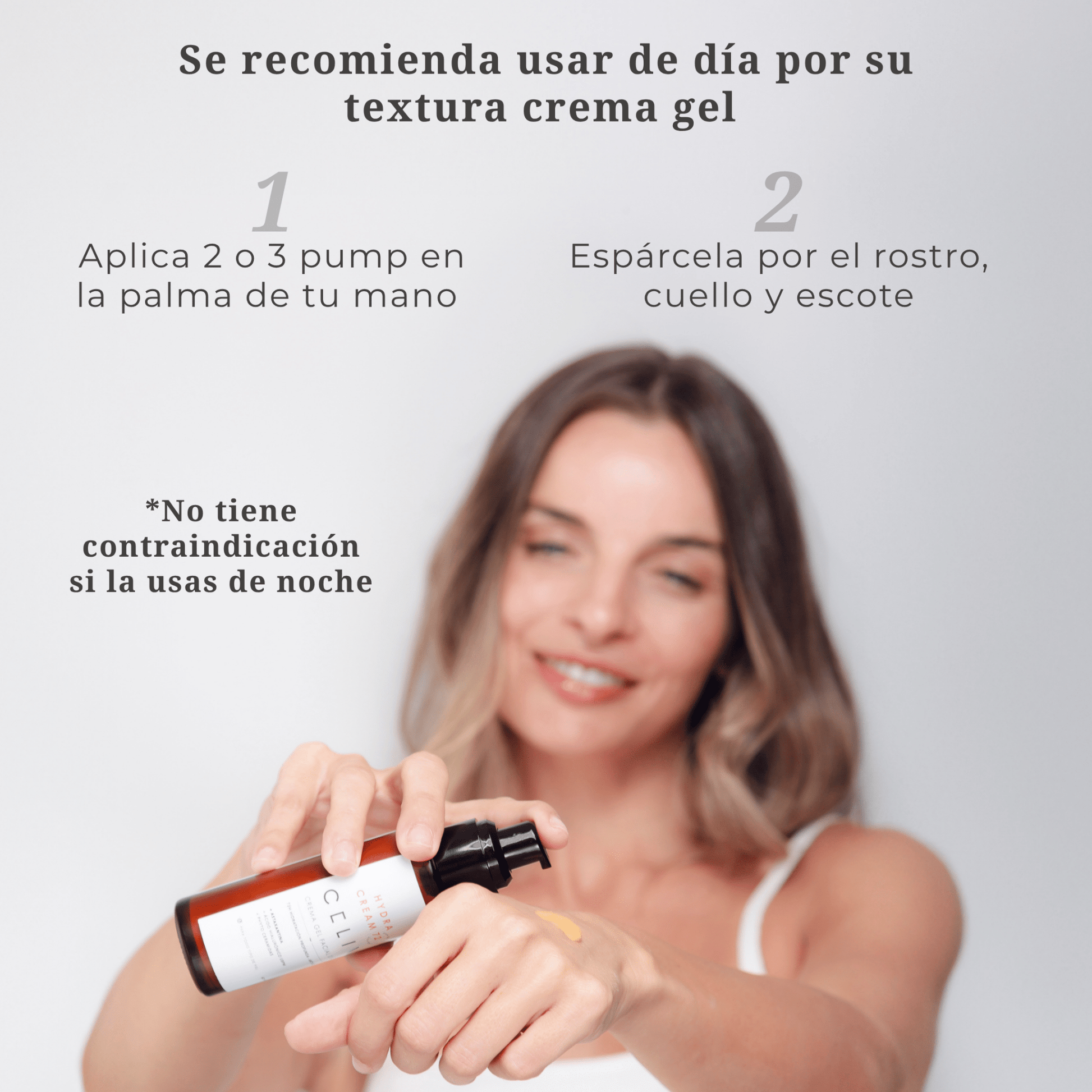 Crema Facial Hidratante AM - Hydra Cream 72 [60 ml] - CELIV