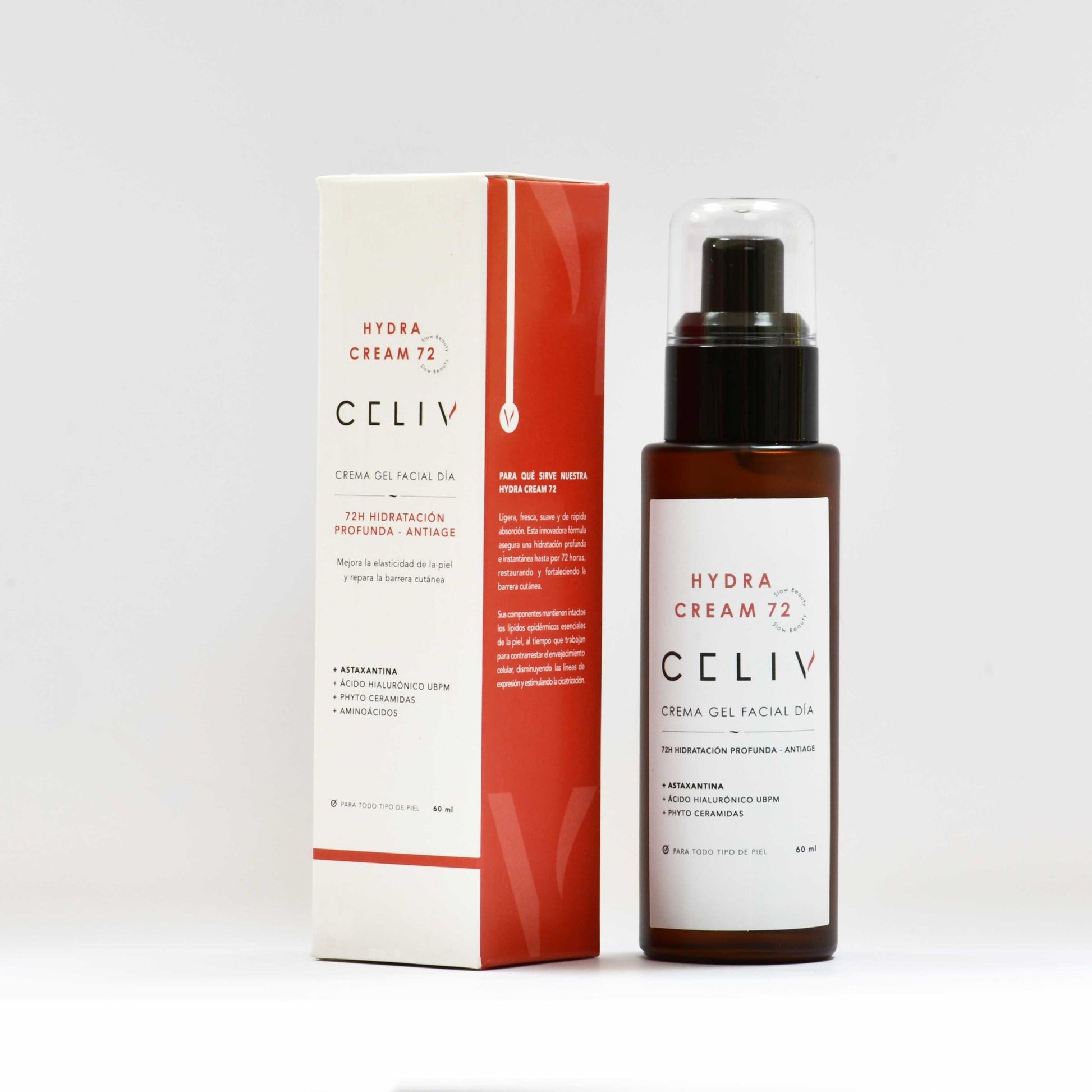 Crema Facial Hidratante AM - Hydra Cream 72 [60 ml] - CELIV