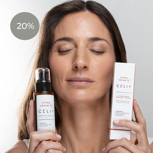 Crema Facial Hidratante - Hydra Cream 72 [60 ml] - CELIV