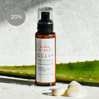 Crema Facial Hidratante - Hydra Cream 72 [60 ml] - CELIV